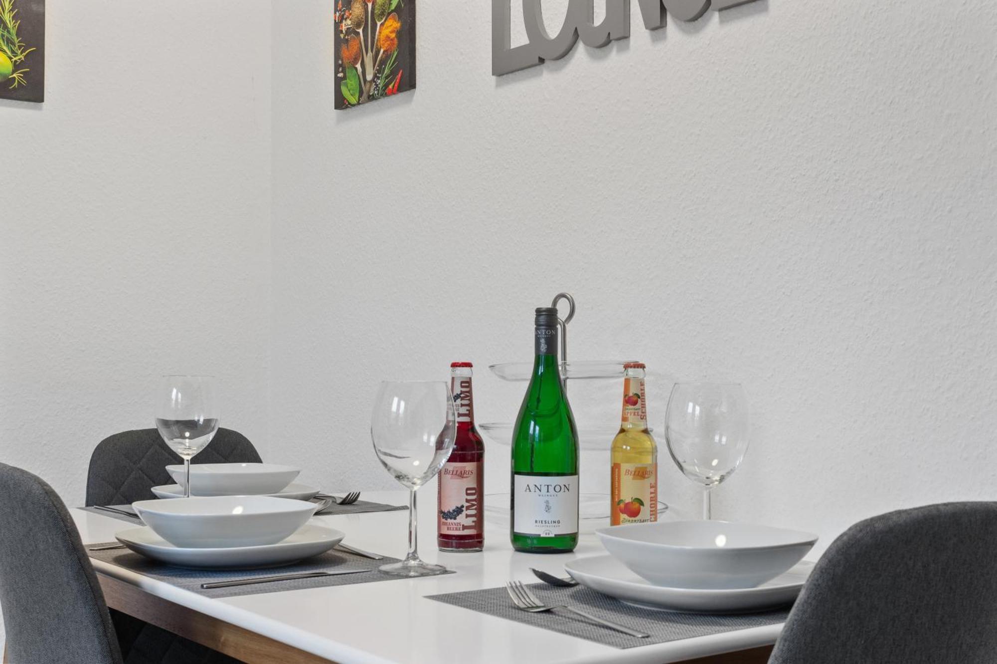 Ferienwohnung Winetime - Fuer 3 - Naehe Madenburg - Burg Landeck Eschbach  Exterior foto