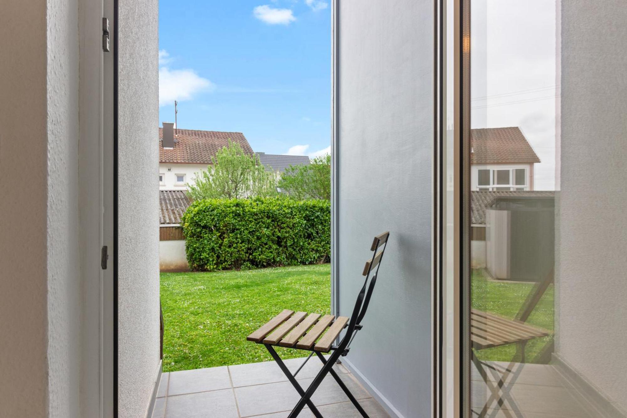 Ferienwohnung Winetime - Fuer 3 - Naehe Madenburg - Burg Landeck Eschbach  Exterior foto